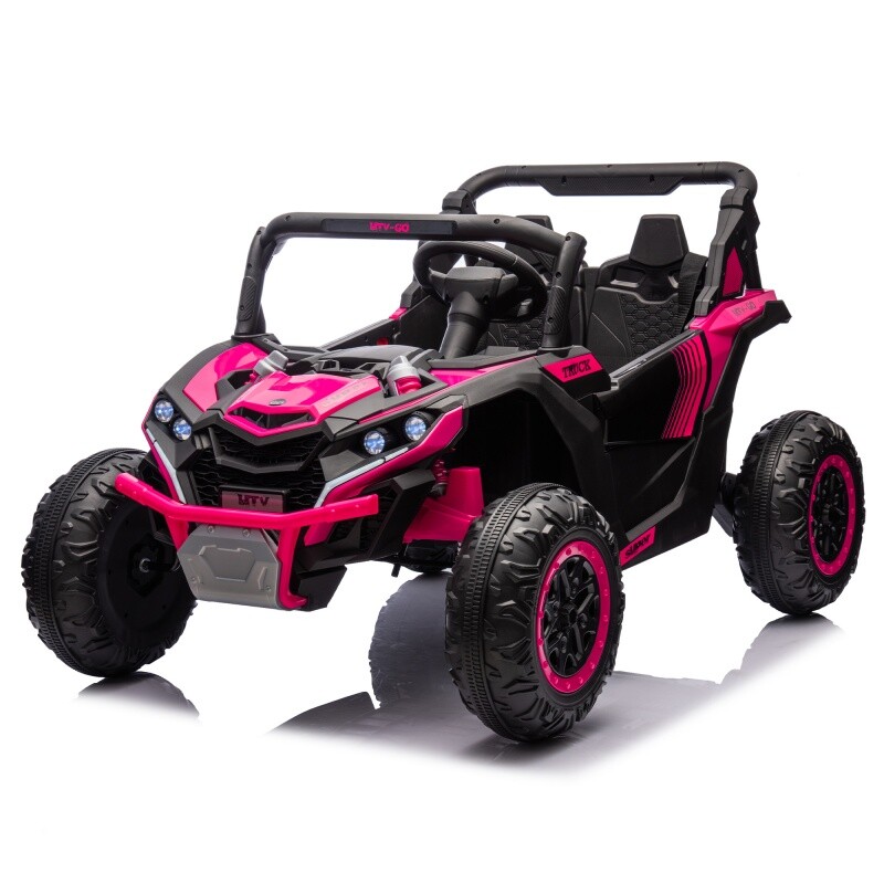 24V Kids Ride On UVT Car 4-Wheels Electric Car Toys Off-Road W/Remote for Kid 3+