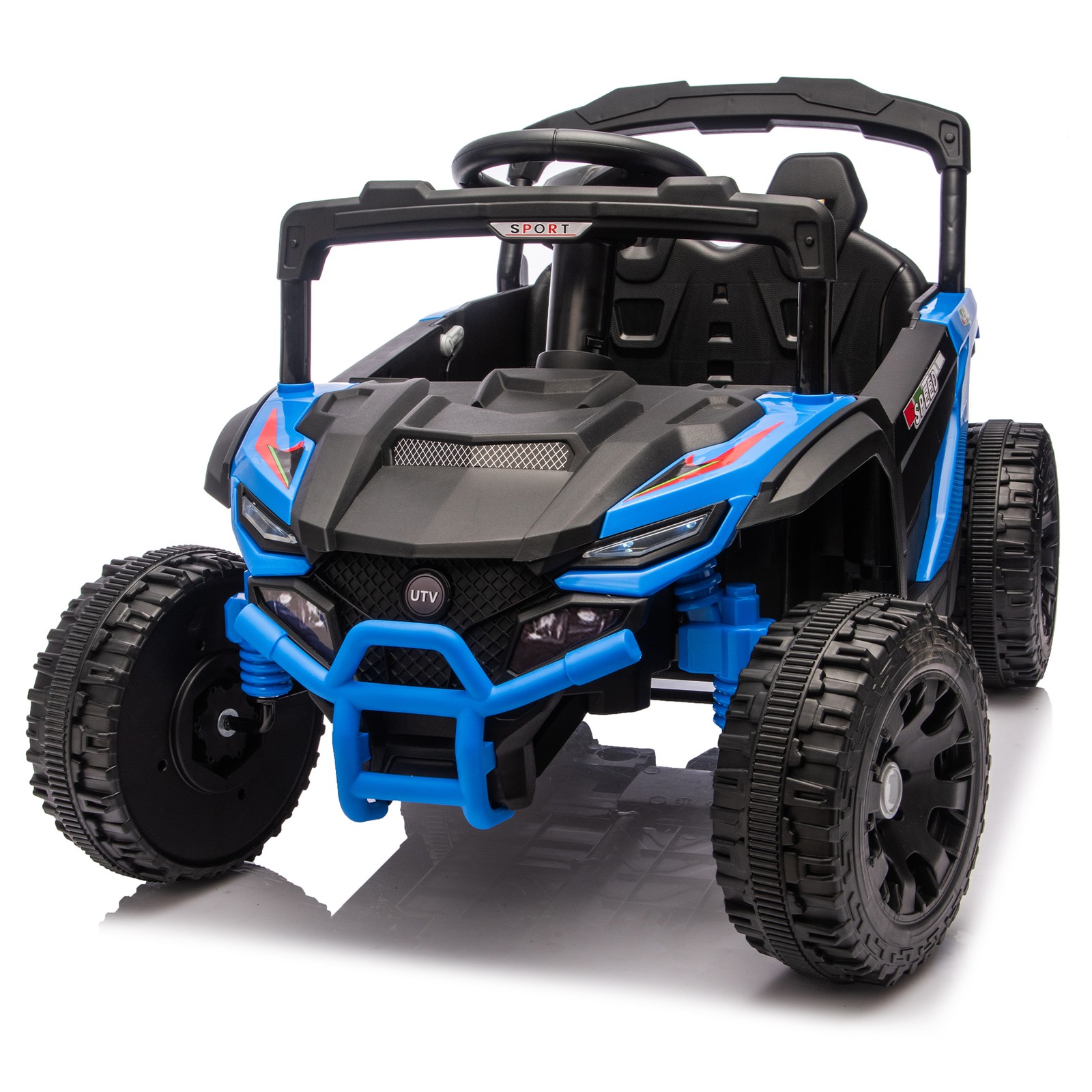 24V Kids Ride on UTV Electric Off-Road Car Speed 1.86-3.11mph w/Remote Control
