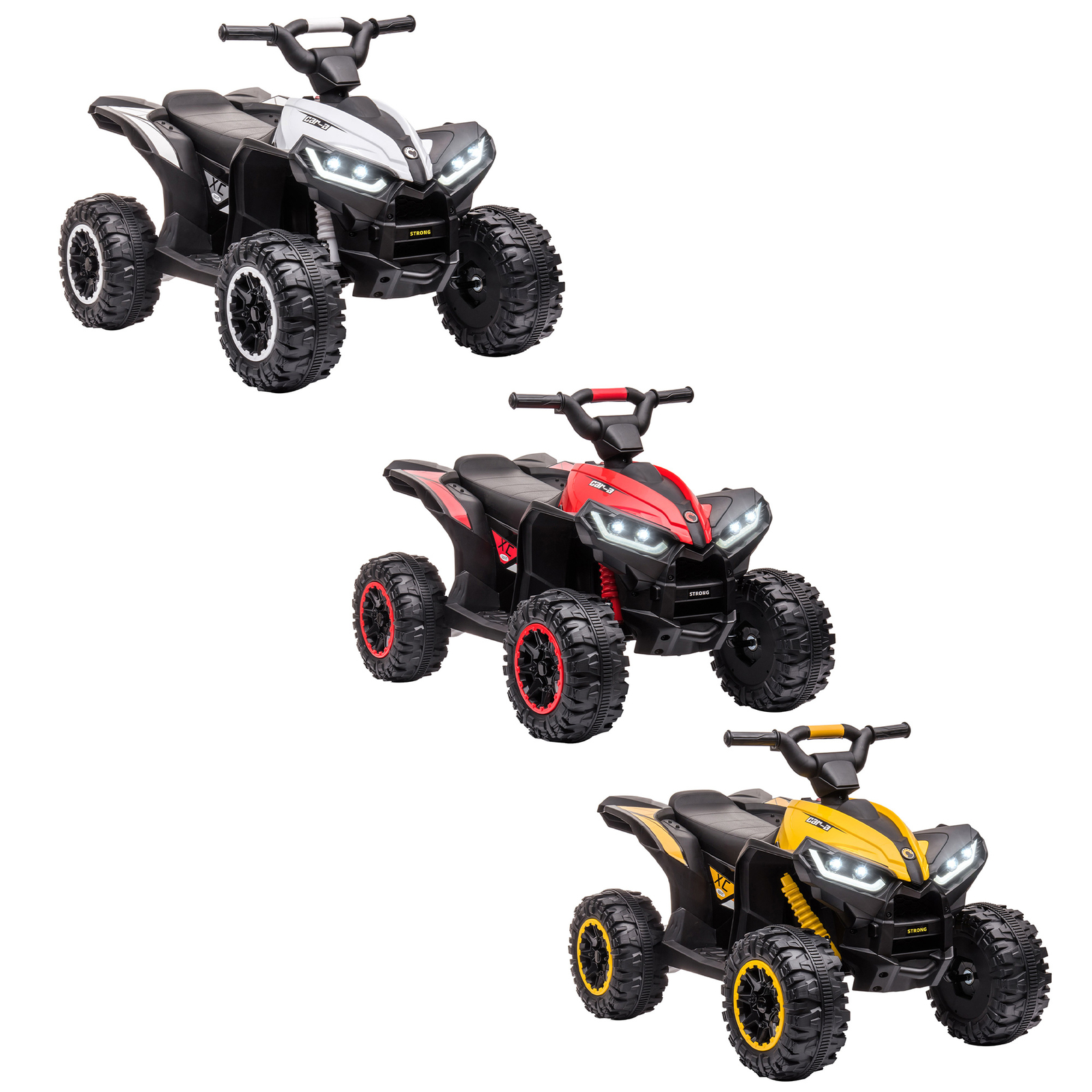 Four Wheeler for Kids with Music, Electric Ride-on Toy for Toddlers