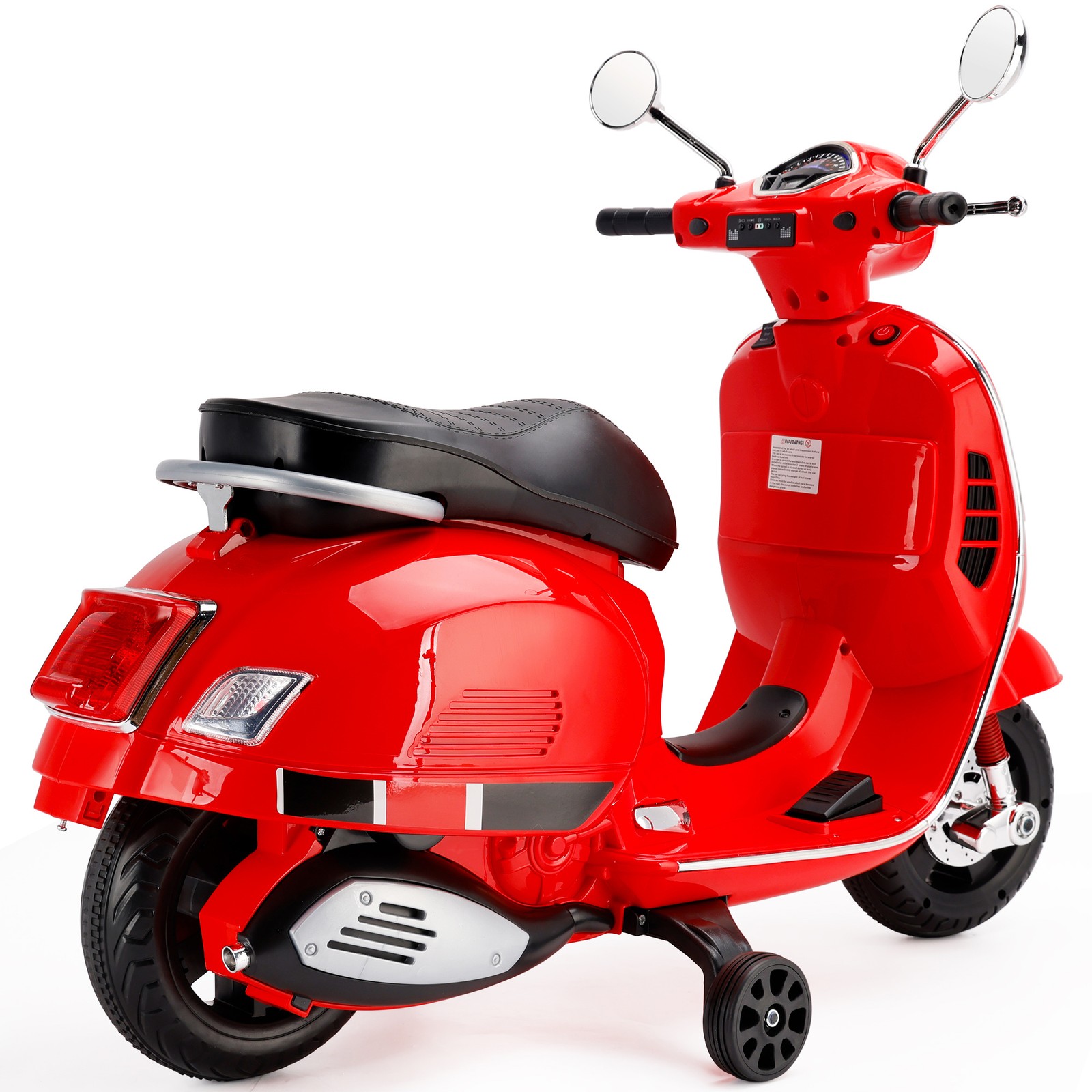 🚀Dual Electric 6V Ride On Motorcycle Toy Car For Kid 3 Wheeler Toy Car Red