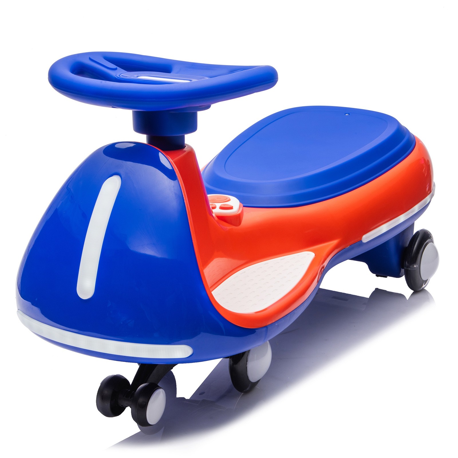 Kids Electric Wiggle Ride Kids Twist Car with Wireless Music for Kids Ages 3-8