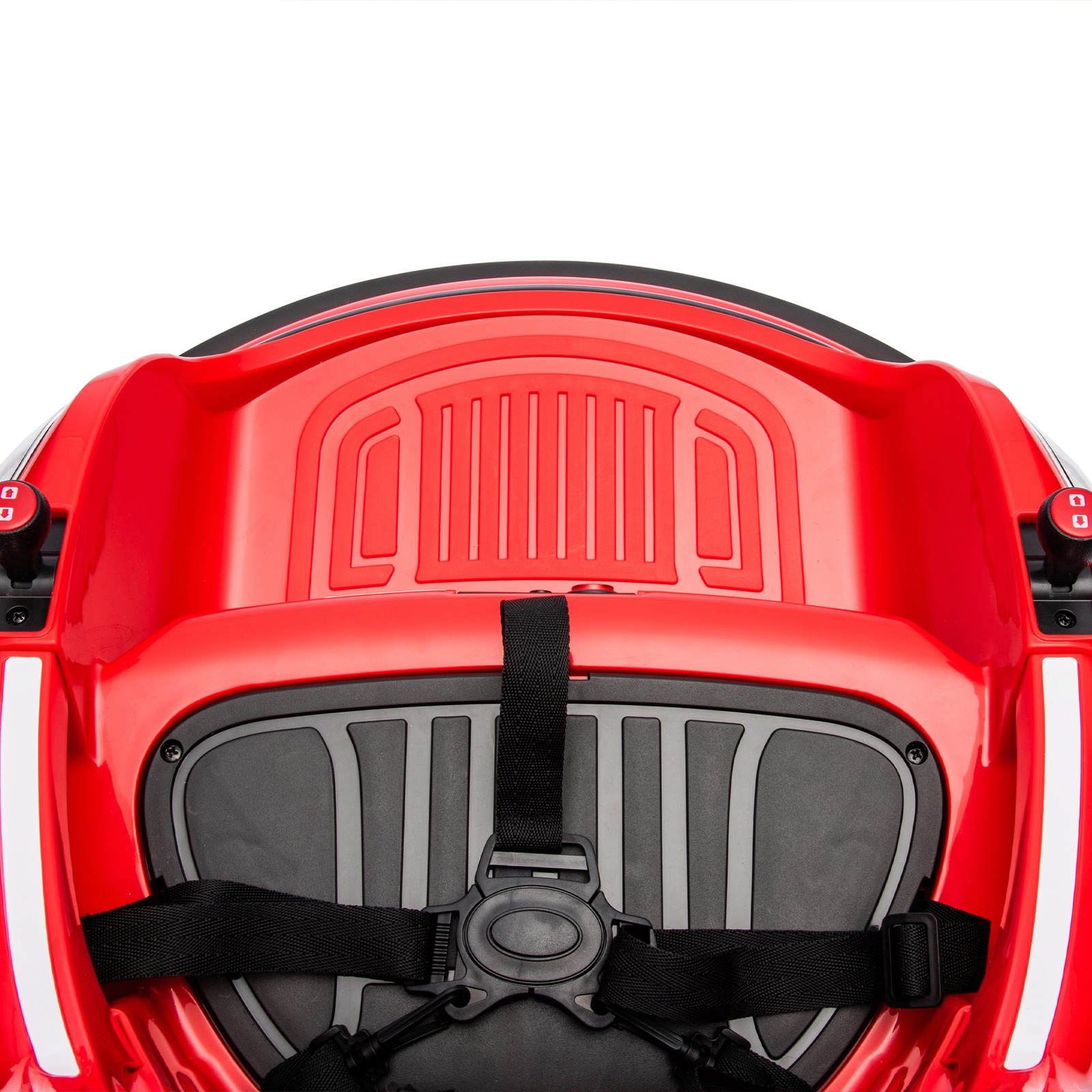 12V Ride on Bumper Car for Kids Electric Car for Kids 1.5-5 Years Old LED Red