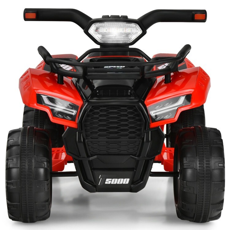 12V Kids Electric 4-Wheeler ATV Quad Ride On Car Vehicle W/ MP3 & LED Lights Red