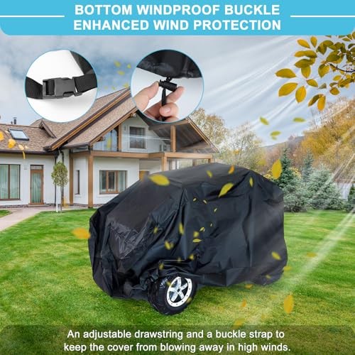 Kids Ride-On Toy Car Cover, Outdoor Wrapper Resistant Protection for Electric
