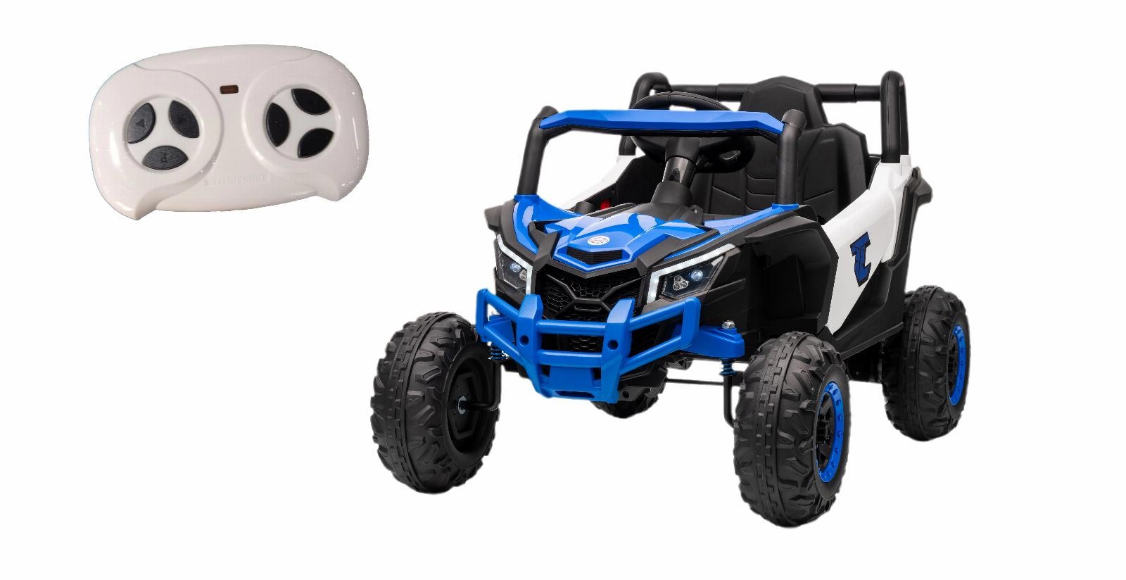 Kids 12V UTV Ride-On Toy Car Remote Controlled LED Lights Sounds 1 Seater Age 3-