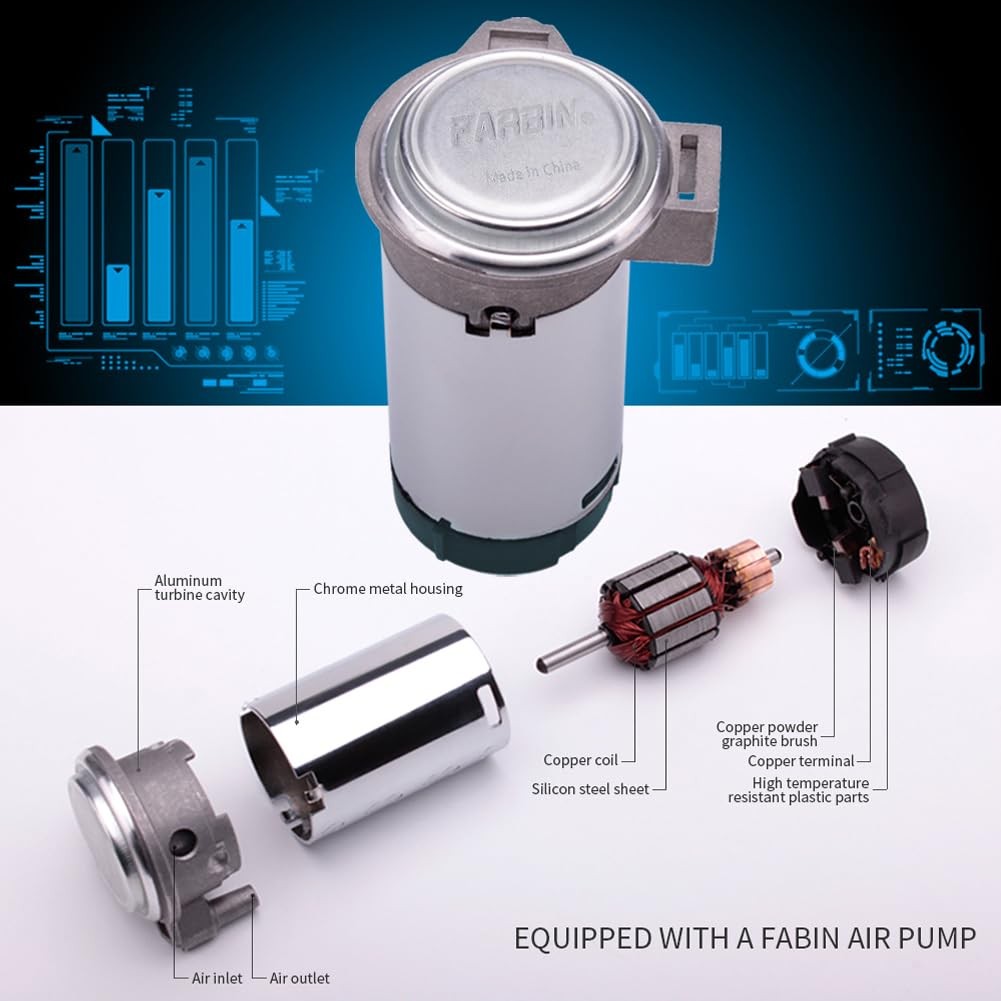 Mini Air Compressor 24V for Air Horns, Super Loud Trumpet Replacement Air Pum…