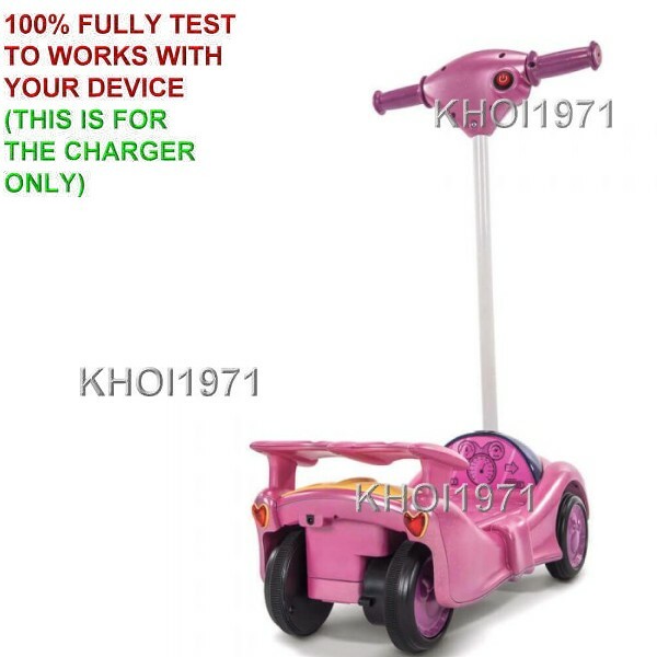 8FT WALL charger AC adapter FOR 18438 HUFFY Scooter Disney Minnie Mouse ride on