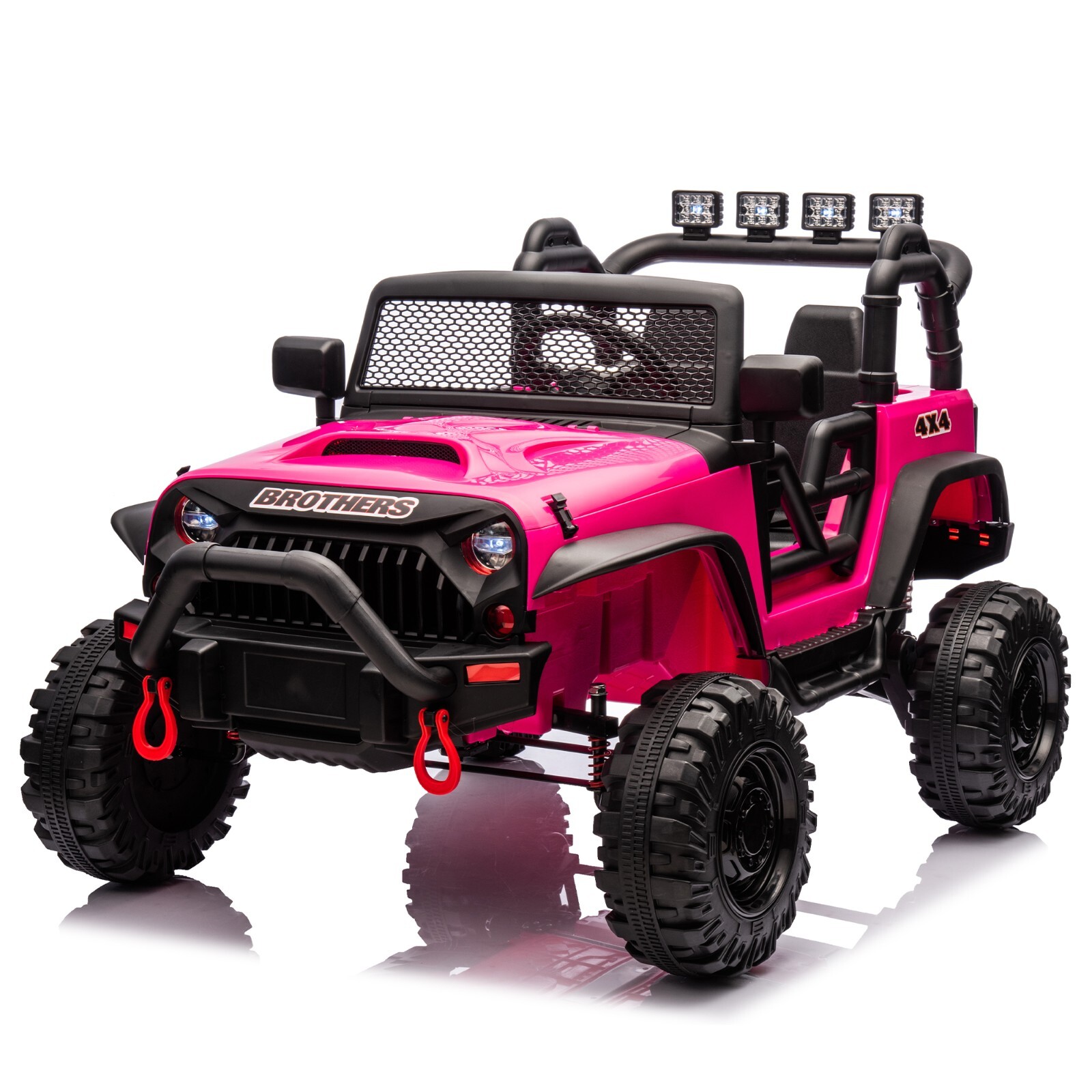 2 Seaters Ride on Car for Kids 24V Electric Truck Toy with Remote Control 400W