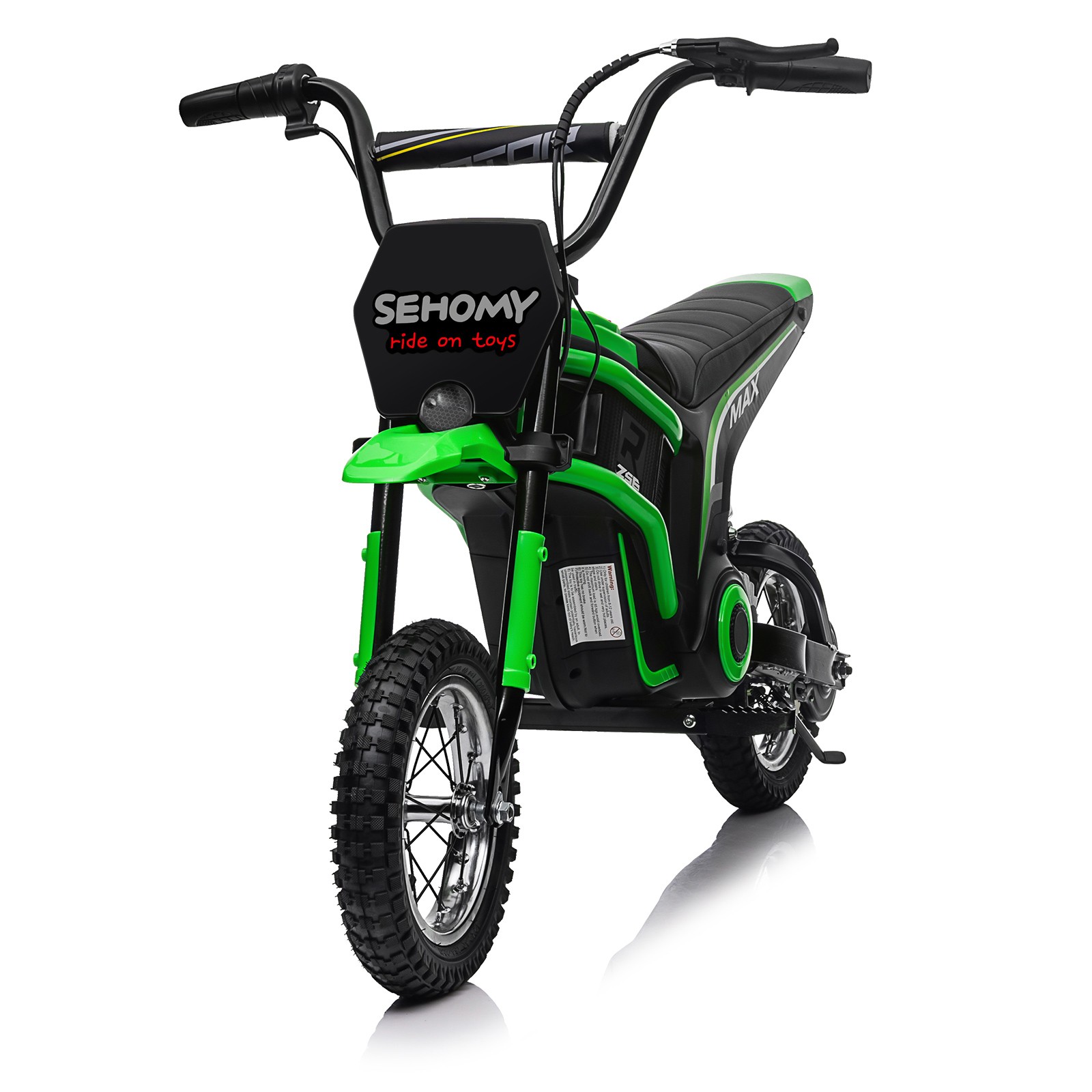 24V Electric Dirt Bike Safe Motorcycle 2 Speeds Up to 14.29MPH for 8-11Year Kids