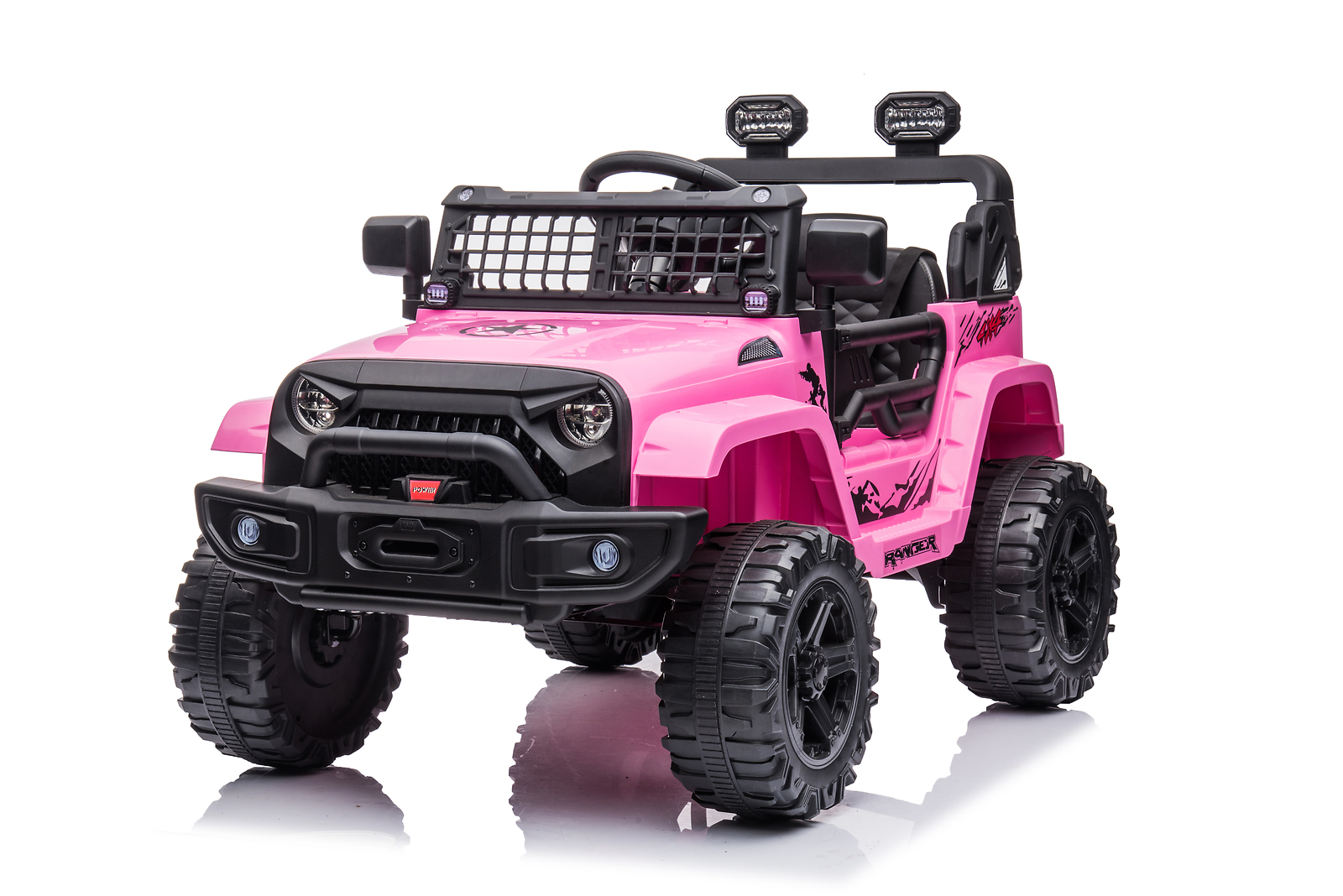 Ride on Truck Car 12V Kids Electric Vehicles w/ Remote Control Spring Suspension
