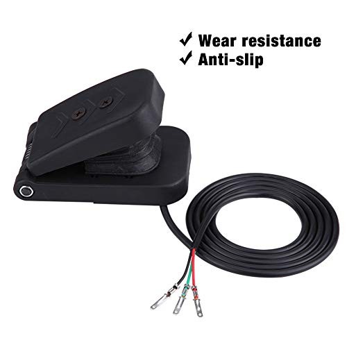 ATV Foot Pedal Electric Motorcycle Foot Brake Pedal Black Plastic ATV Foot