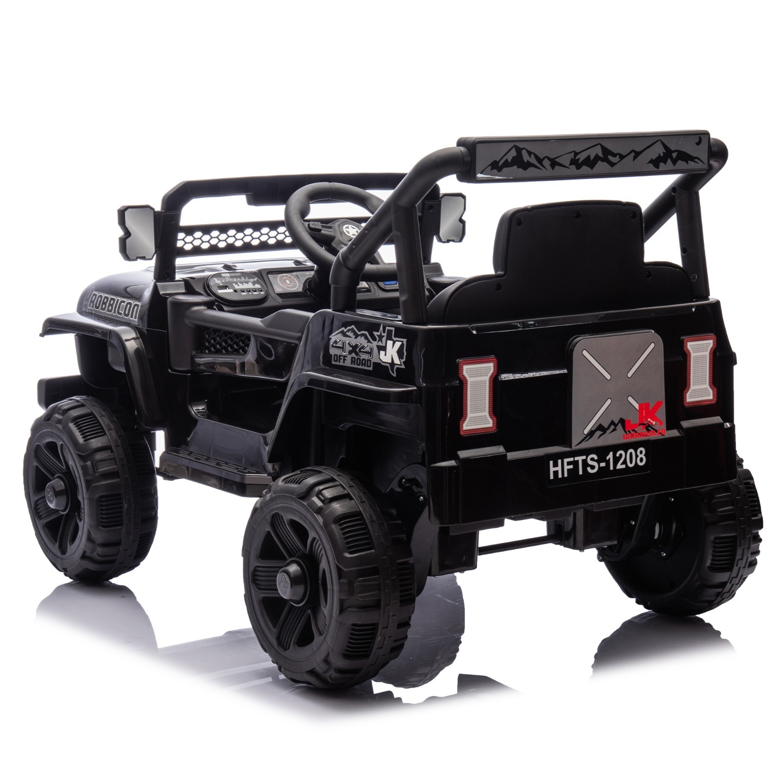 12V Kids Ride On Electric Truck Car W/Parents Control,2WD,Four-wheel suspension