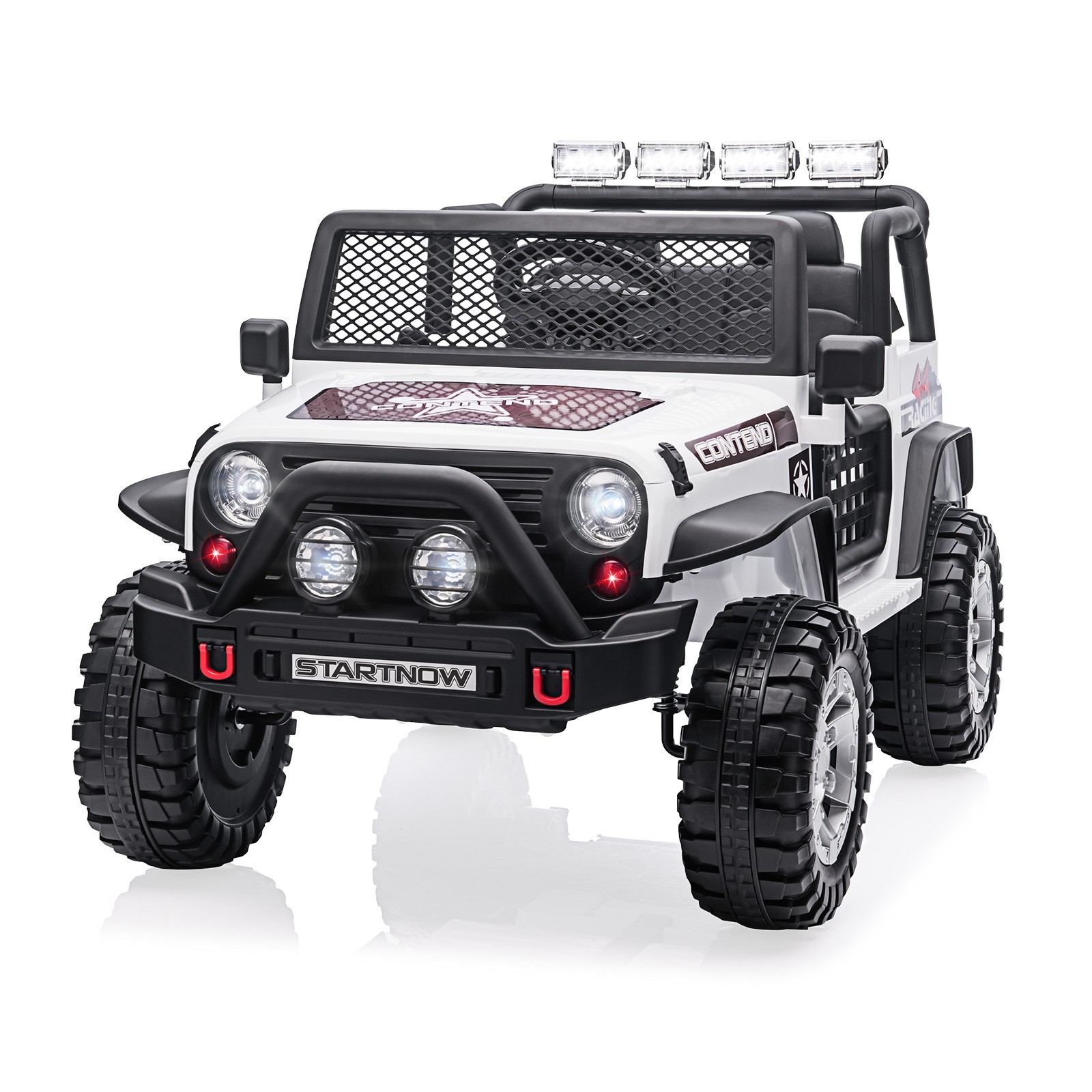12V 2 Seater Kids Ride On Car Electric Truck Jeep w/Parental Remote Control US