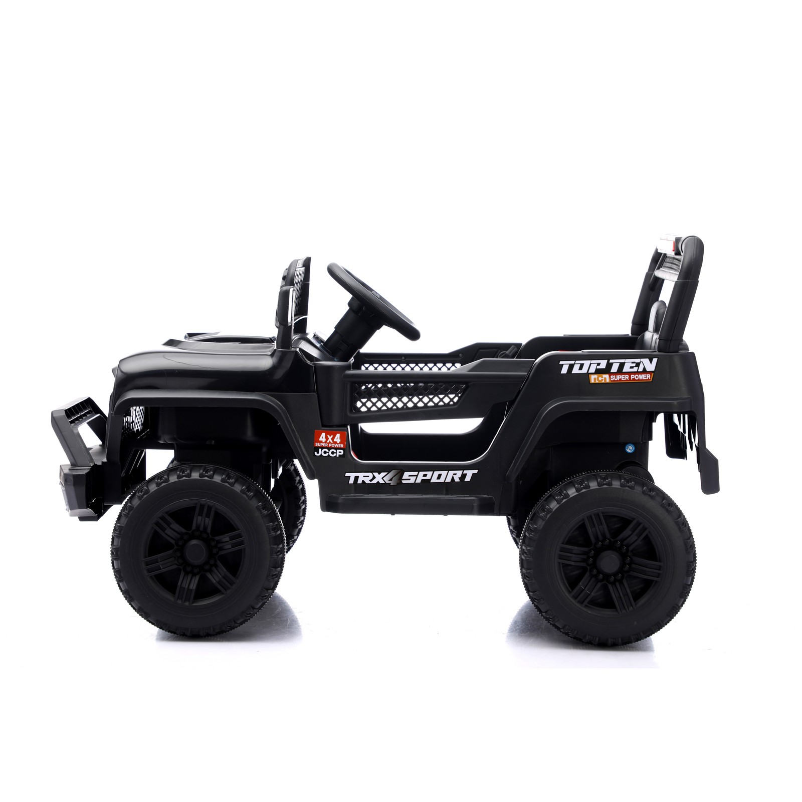 Ride on Car Kids Electric Car with Remote Control Swing for 3~6 Years Gift Black