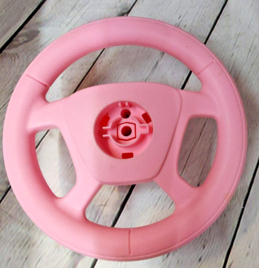 Discontinued Power Wheel Barbie Cadillac Escalade Steering Wheel Part#W6203-9089