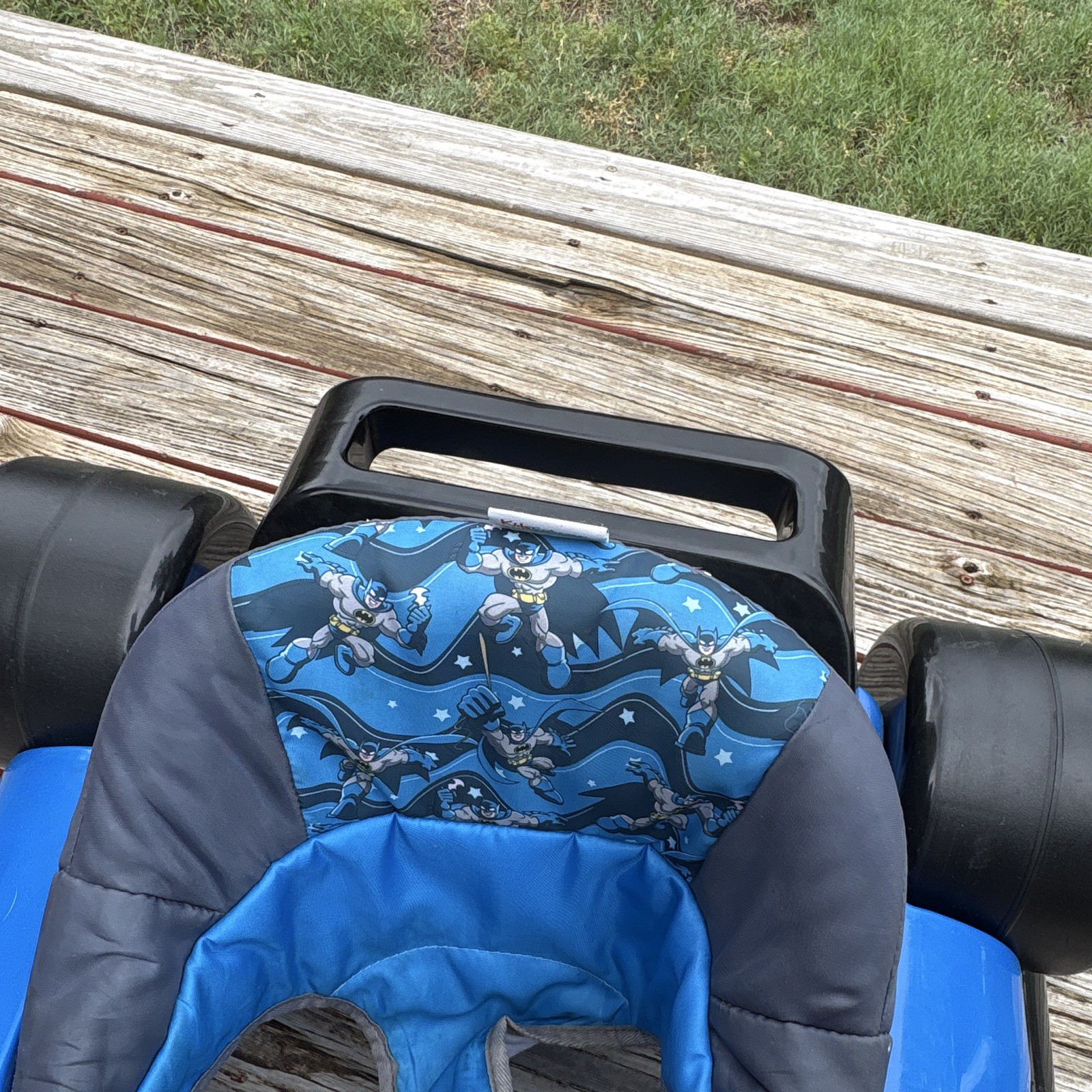 TODDLER Batman Blue & Black Ride-On Car Toy