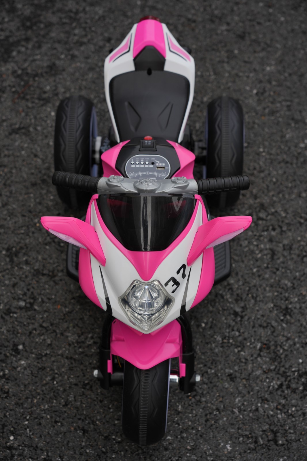 kids Ride On Electric Motorcycle 12V For Children With Key Start 3 wheels