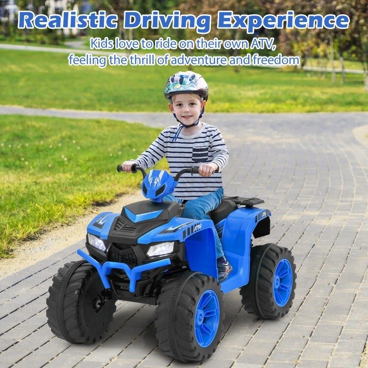 24V Battery Kids Ride-On Electric ATV Gift Toddlers With Wireless Connection