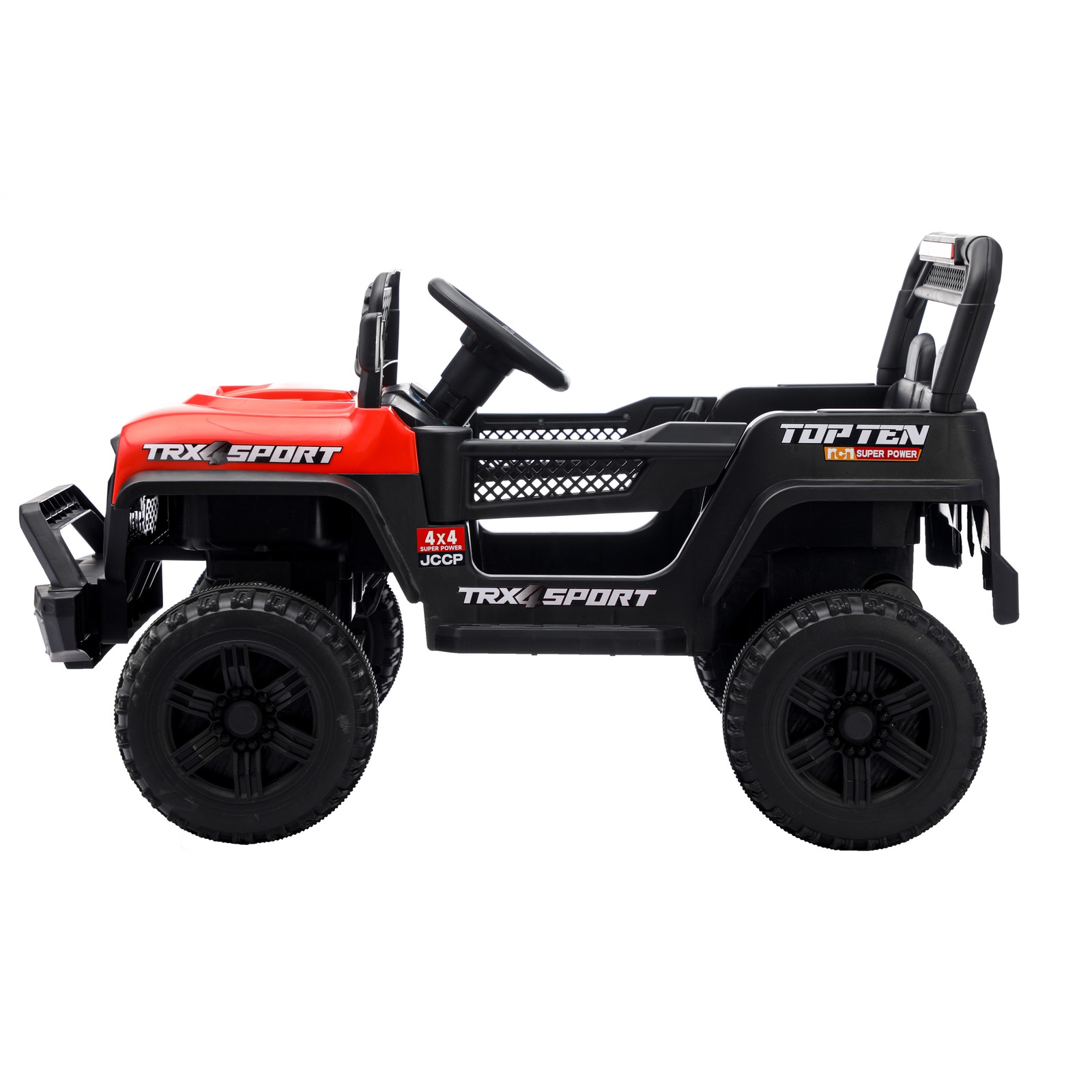 Ride on Car Kids Electric Car with Remote Control Swing for 3~6 Years Gift Red