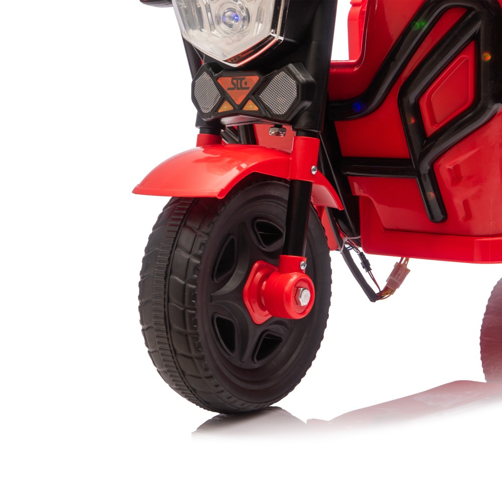 12V Electric Ride on Car 3-Wheel Cargo Truck with LED Music for Toddler Kids 3-6