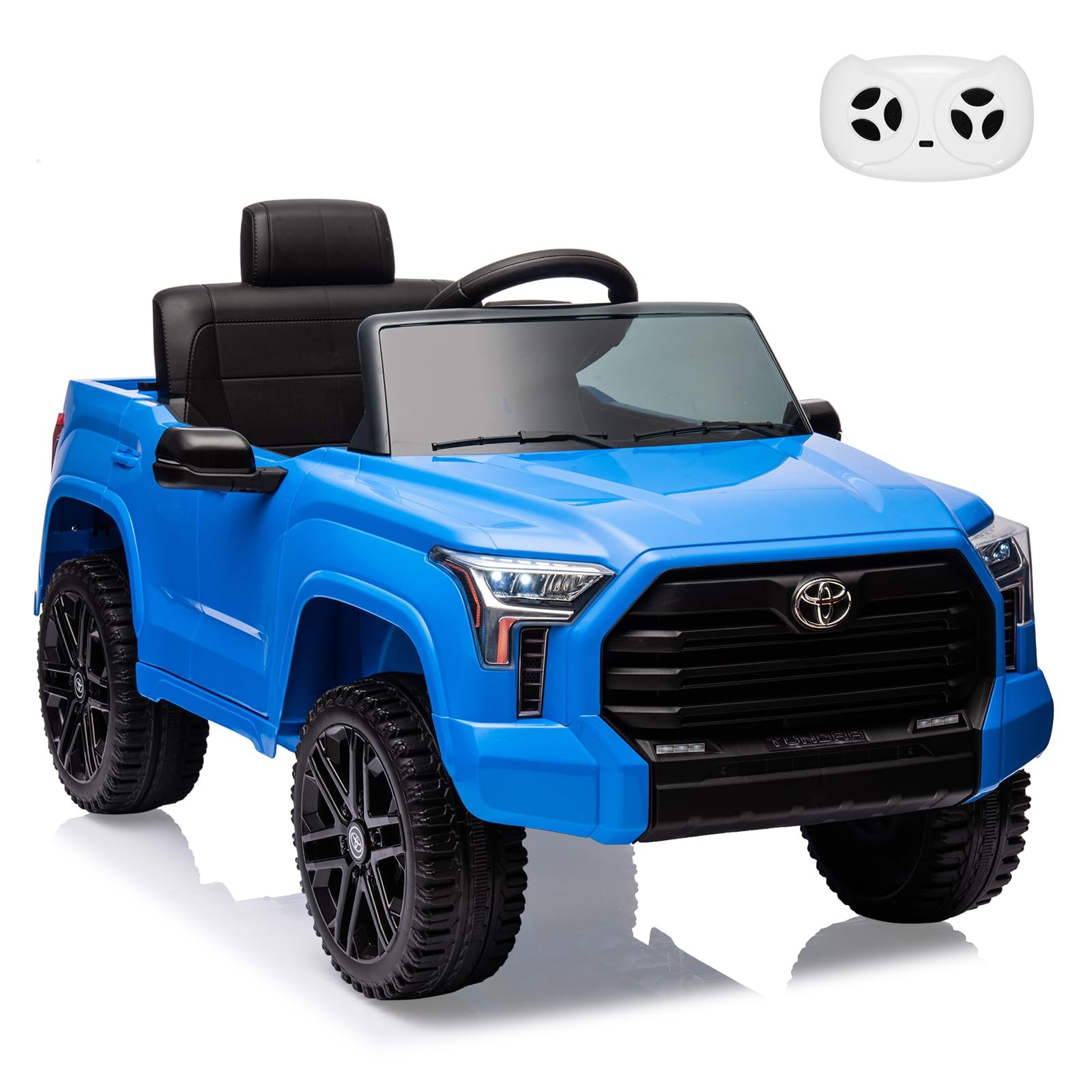 Kids 12V Ride On Truck,Off-Road Pickup w/ 2.4G RC,Electric Cars Toy for Boy Girl