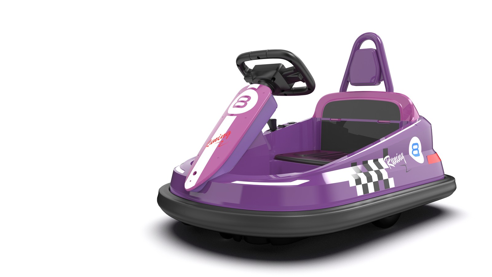 Bumper Car for Kids 360° Rotation 6V Electric Ride On Bumper W/ Music & Horn US
