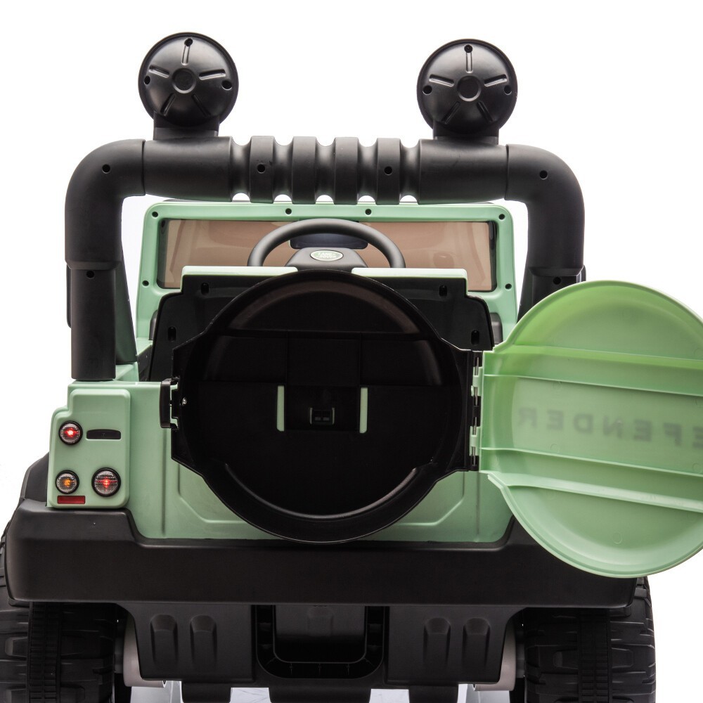 24V Ride on Jeep Car Licensed Land Rover Defender Truck Toy for Kids with Remote
