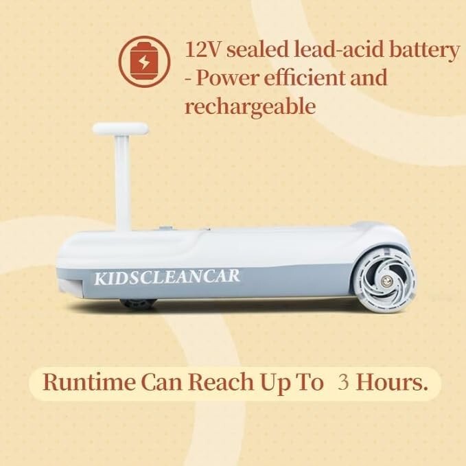 Kids Clean Car – electric cleaning GOKART from official EU distributor, BESTSELL
