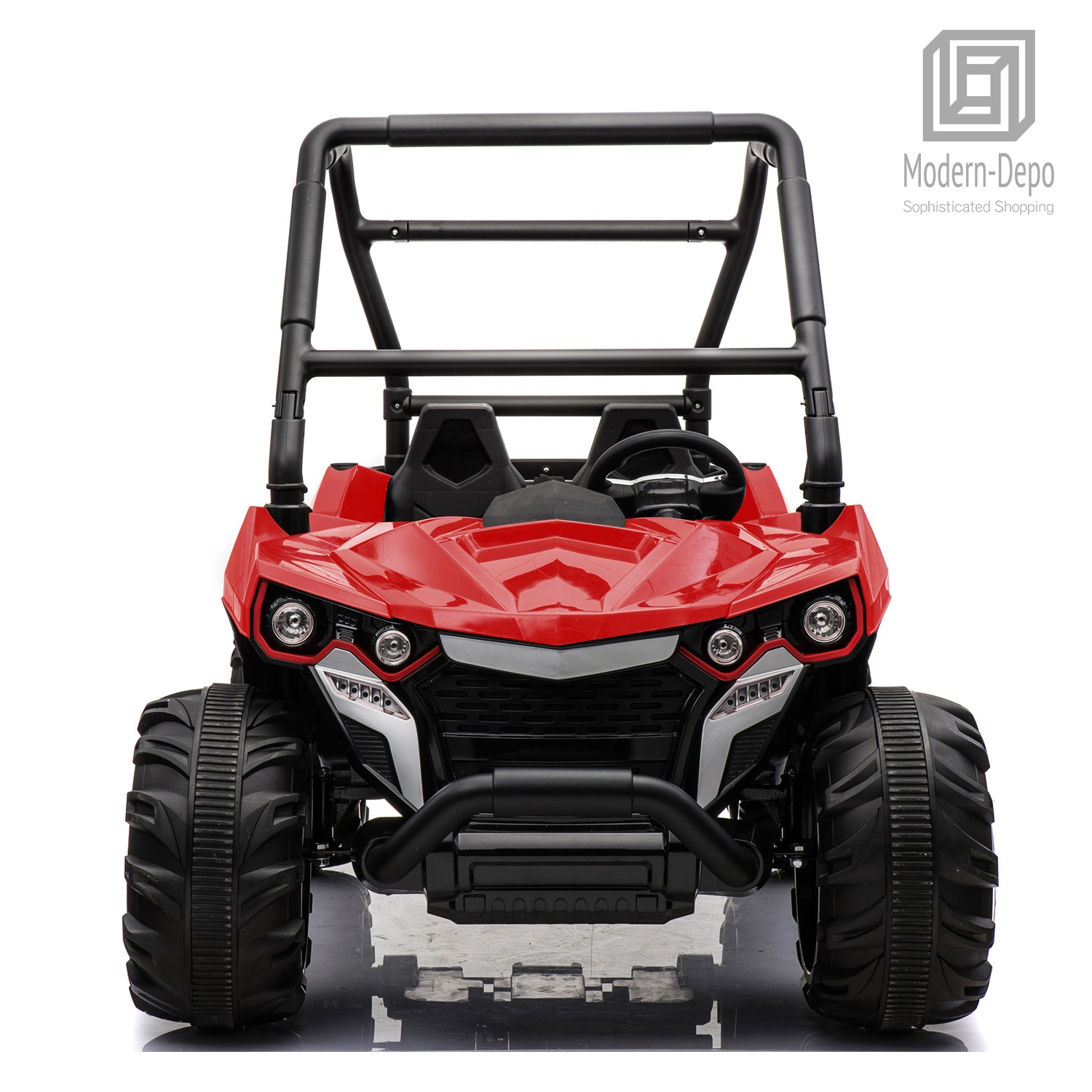 12V ATV Quad Kids Electric Ride On Car with Remote Control, 2 Seats, MP3, USB