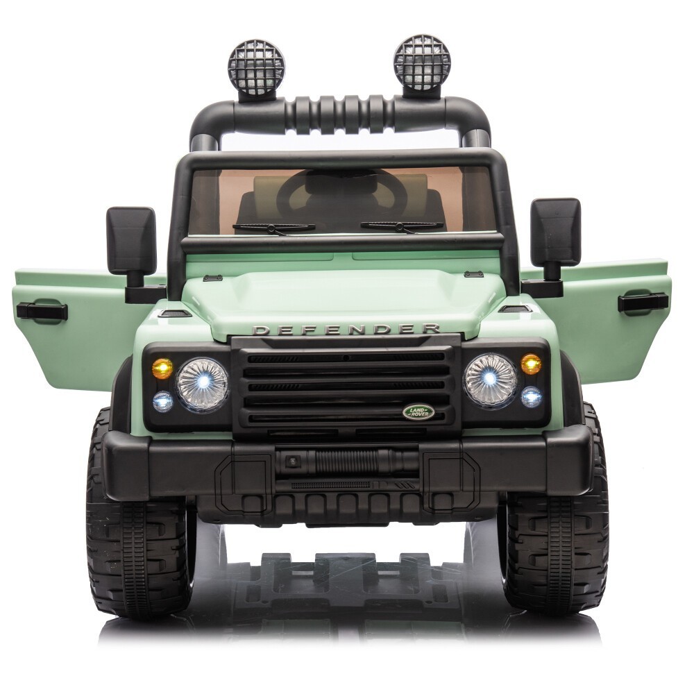24V Ride on Jeep Car Licensed Land Rover Defender Truck Toy for Kids with Remote