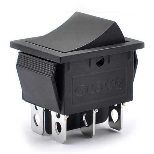 00801-1775 Shift Rocker Switch DPDT 6-pin, Suitable for Fisher-Price Power