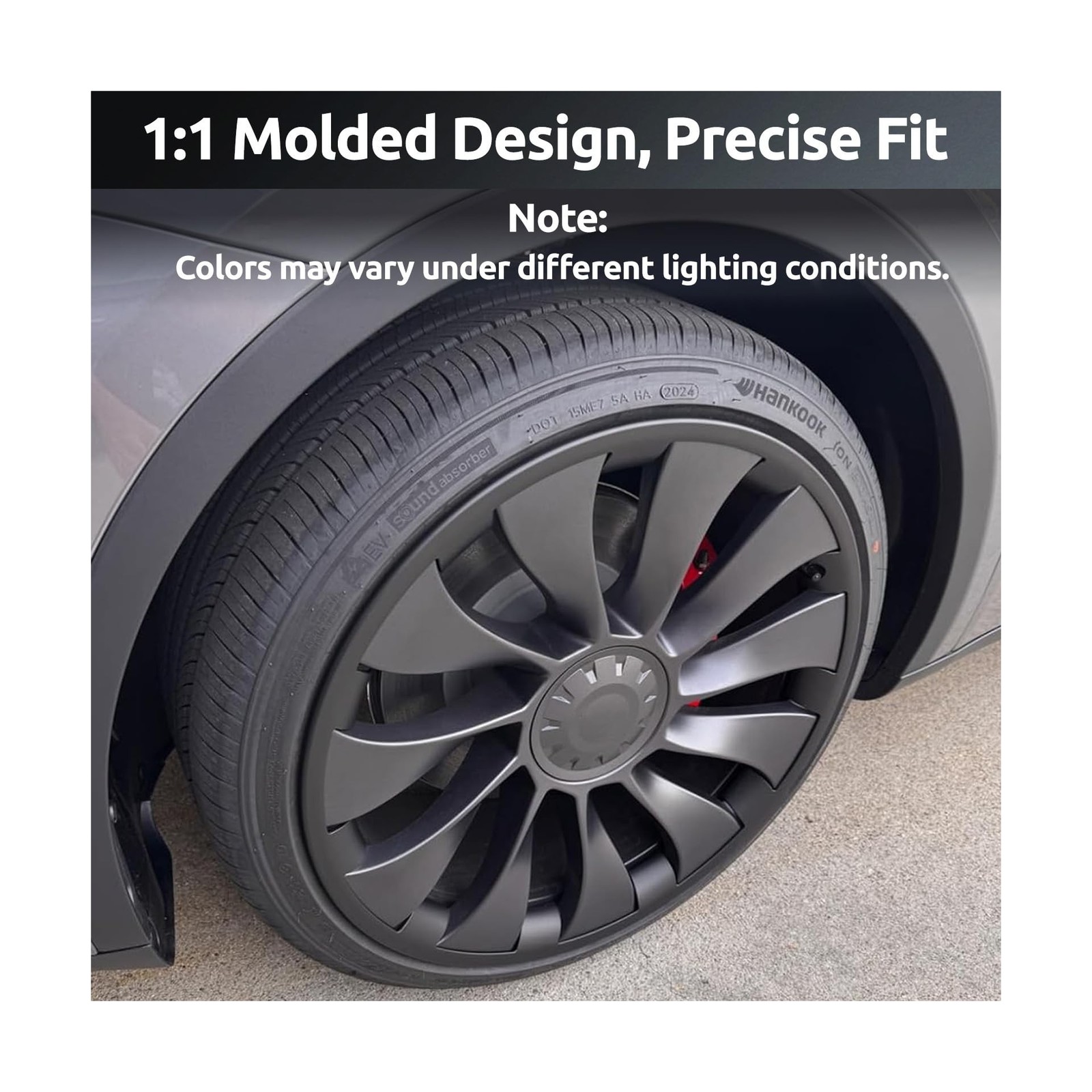 Wheel Rim Protector for Tesla Model Y Performance 21 Inch Überturbine Wheel