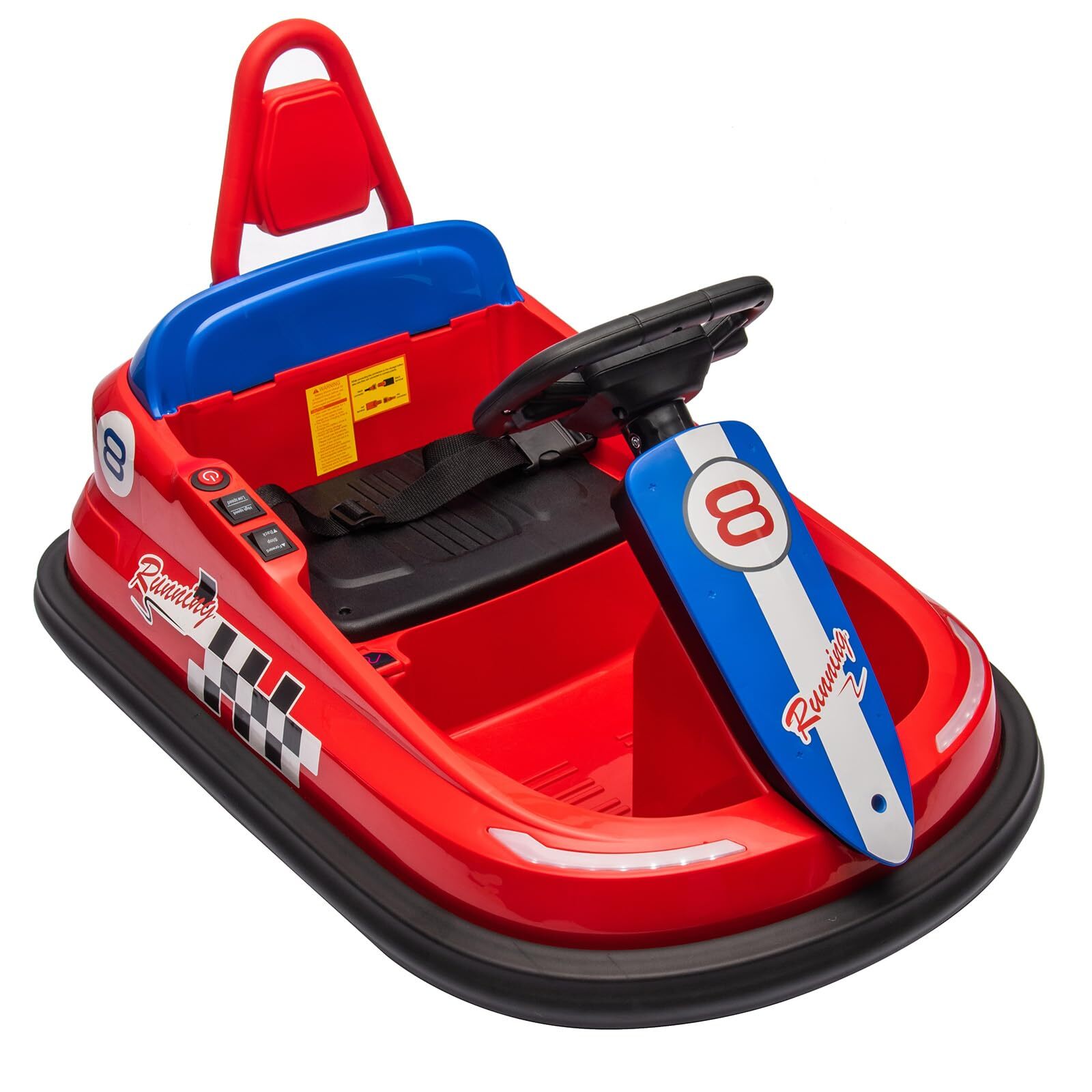 🍊Kids Ride on Bumper Car Hetoy 6V Electric Ride On Toys for Toddlers 3-6 Years