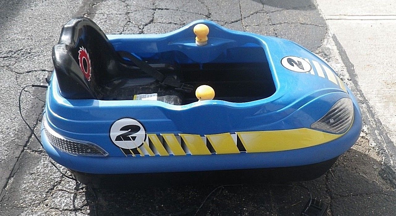 Razor Bumper Buggie Electric Bumper Car Blue Ride On Amusement Park Style