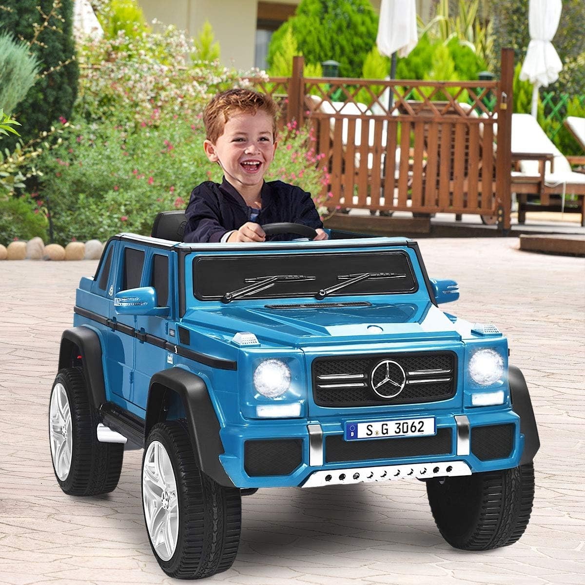 Licensed Mercedes-Benz Maybach 12V Ride On Car for Kids – Remote Controlled Fun