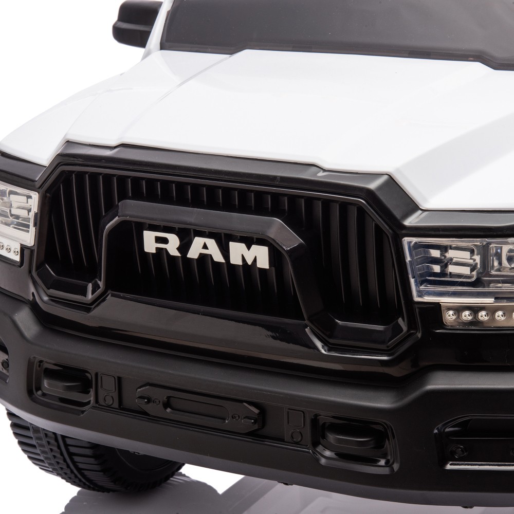 12V Kids Ride on Car Licensed RAM 2500 Electric Truck with Remote for Kids 3-5