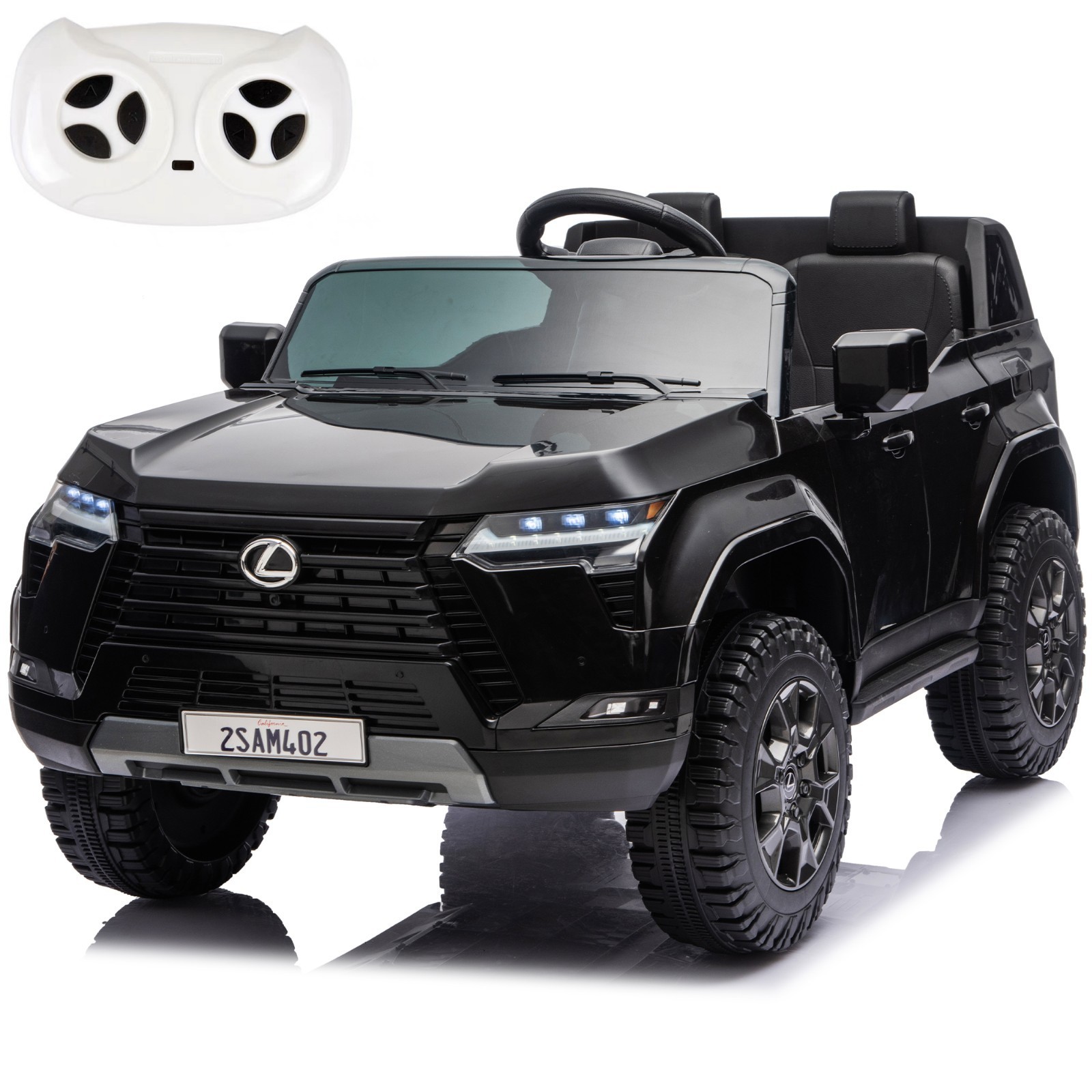 24V Kids Ride On Truck Lexus GX550 Electric Car Toy 4 Wheel Suspension 2 Seater