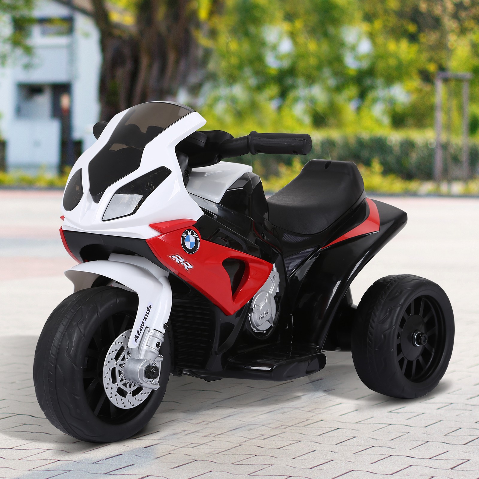 Aosom 6V Kids Motorcycle Licensed BMW, Toddler motorcycle with Headlight, Blue
