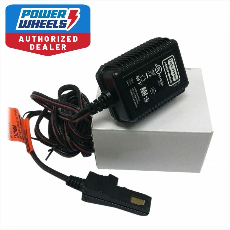 Power Wheels T4871 Fisher Price Barbie Jammin Jeep 12 Volt Charger Genuine