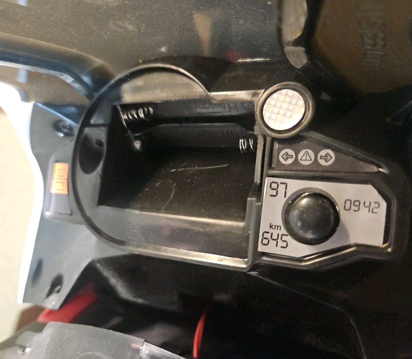 Aterish BMW S1000RR Electric ride-on toy motorcycle. New, No Seat Handlebar.