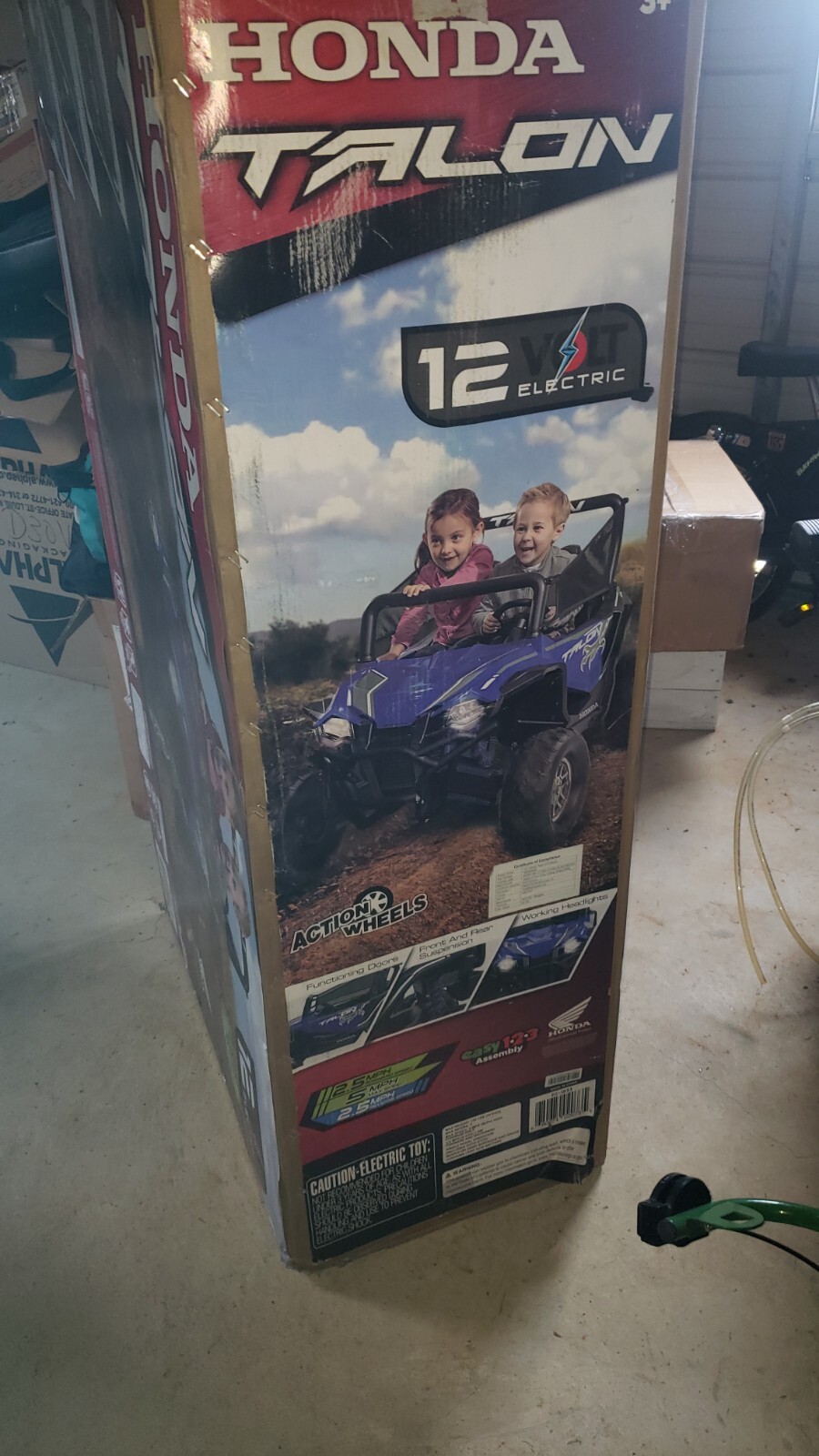 NEW ACTION WHEELS 12 VOLT HONDA TALON UTV – Honda Kids Ride-On Quad TOY
