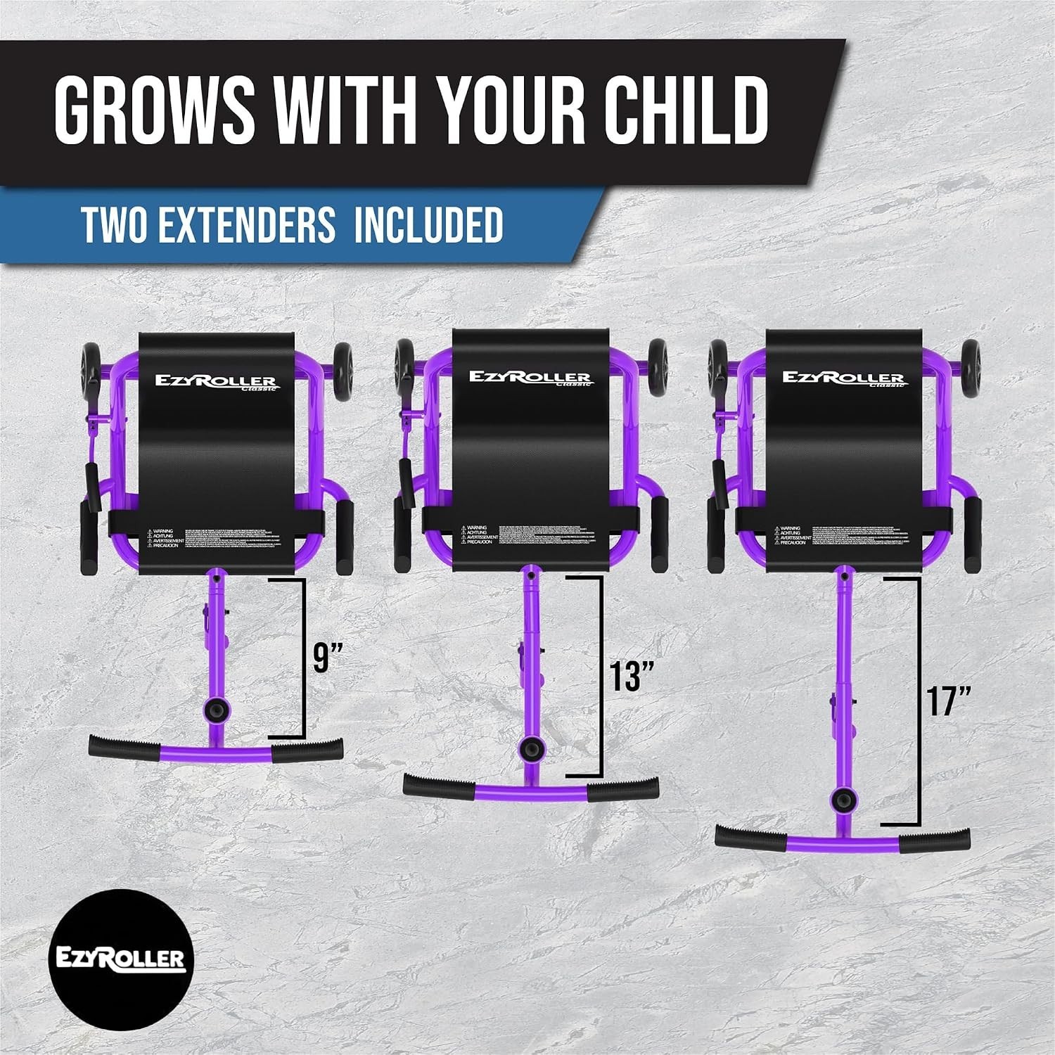 Classic Ride On Toy for Kids, Ages 3-12, Up to 154 lbs