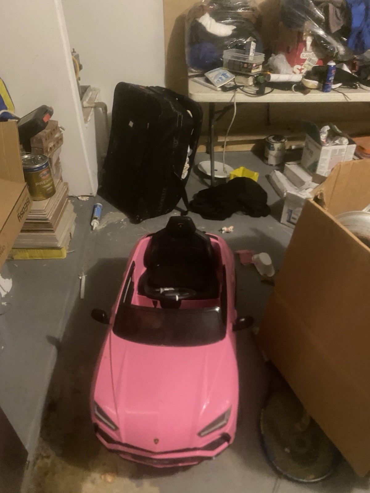 Lamborghini Pink Battery Operated Ride-On Toy Car for Kids Ages 3-7, Cars Theme