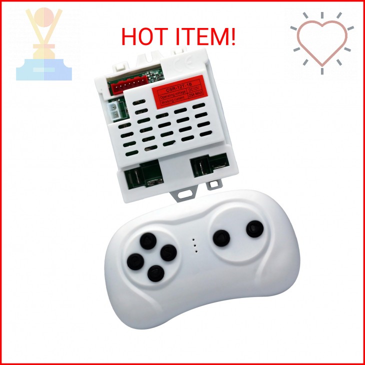Replacement CSR-12T-1B=CSR-12T-1A 12v Control Box and 2.4ghz Remote Control for
