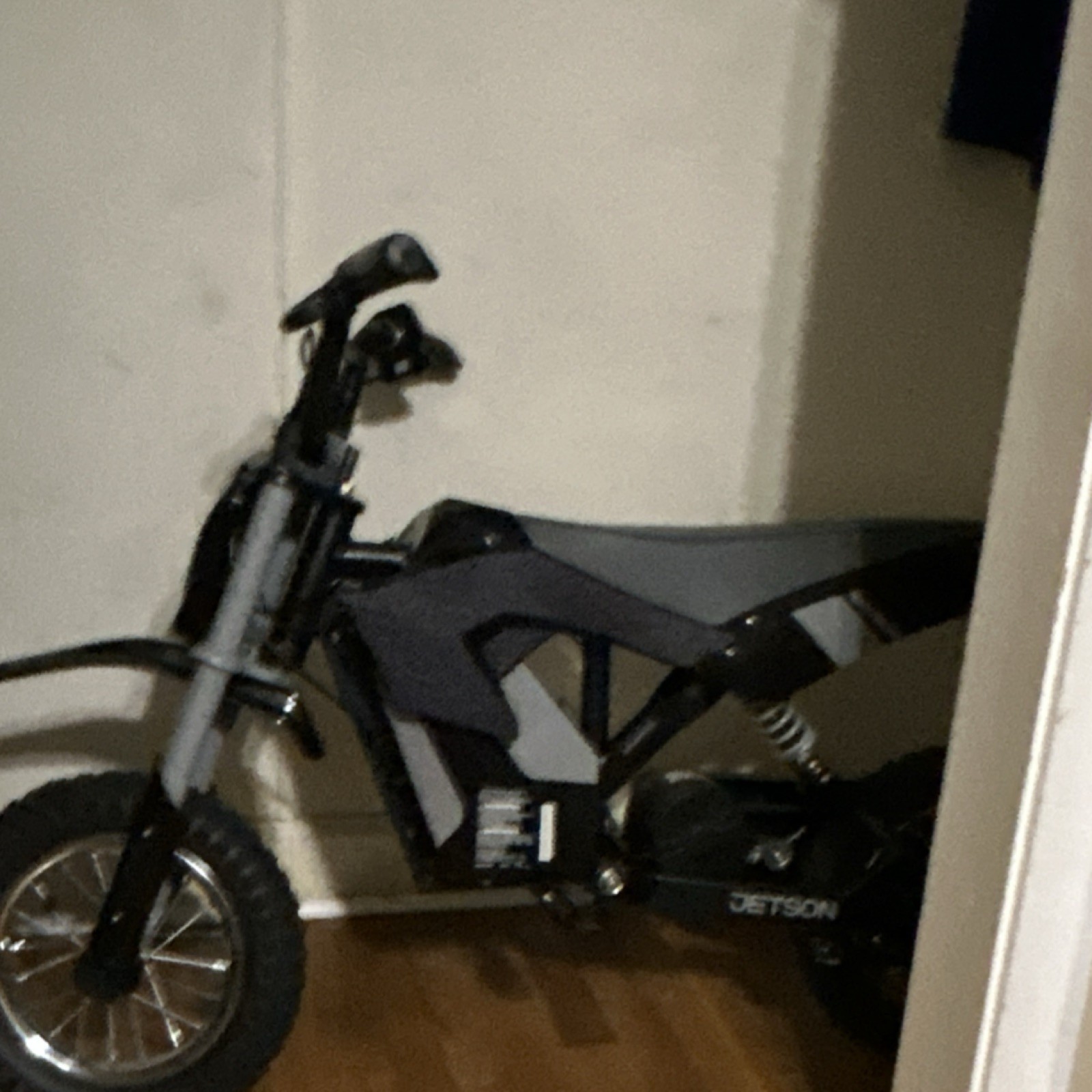 Jetson Battery Operated Ride-On Motorcycle Black Kids Electric Toy Vehicle