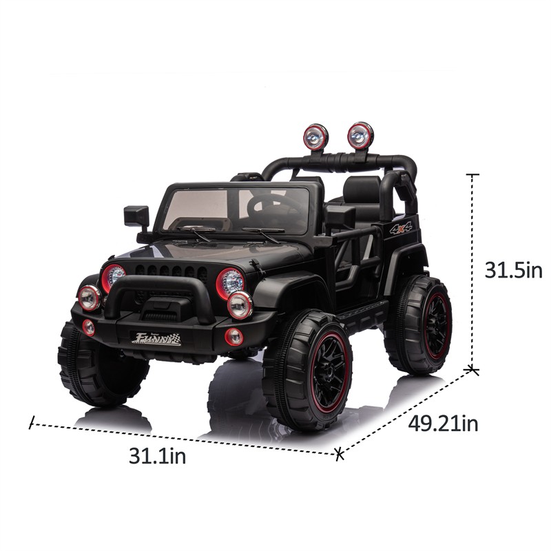 24V Kids Ride On Electric Car w/ Parents Control 2WD 2.5-4MPH for Kids Aged 3-8