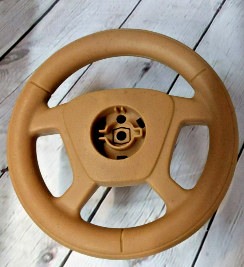 Discontinued Power Wheels Cadillac Escalade Steering Wheel Part#X3419-9089 Brown