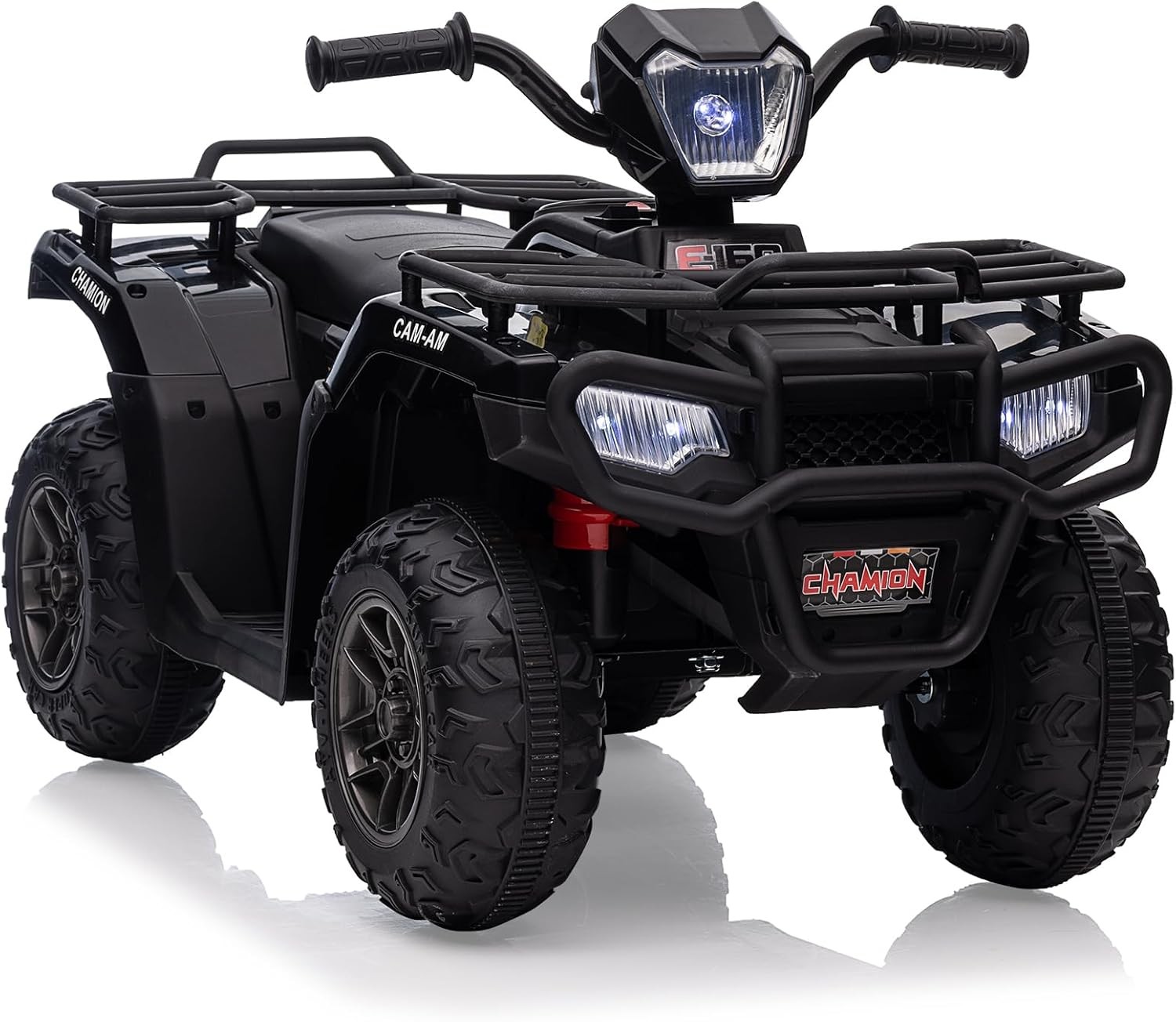 12V Kids Ride-On ATV Electric Vehicle for Toddlers 2 Speed LED Lights Music USB