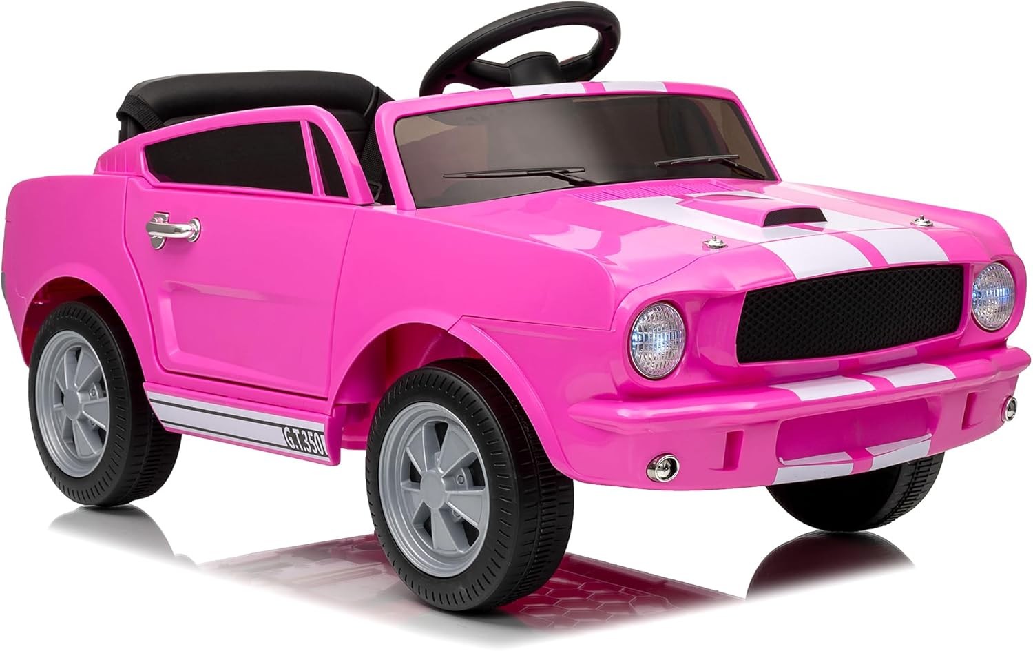 Kids Electric 24/12V Wheeler Car Ride on Toy Licensed Shelby GT350 w/ Remote Toy