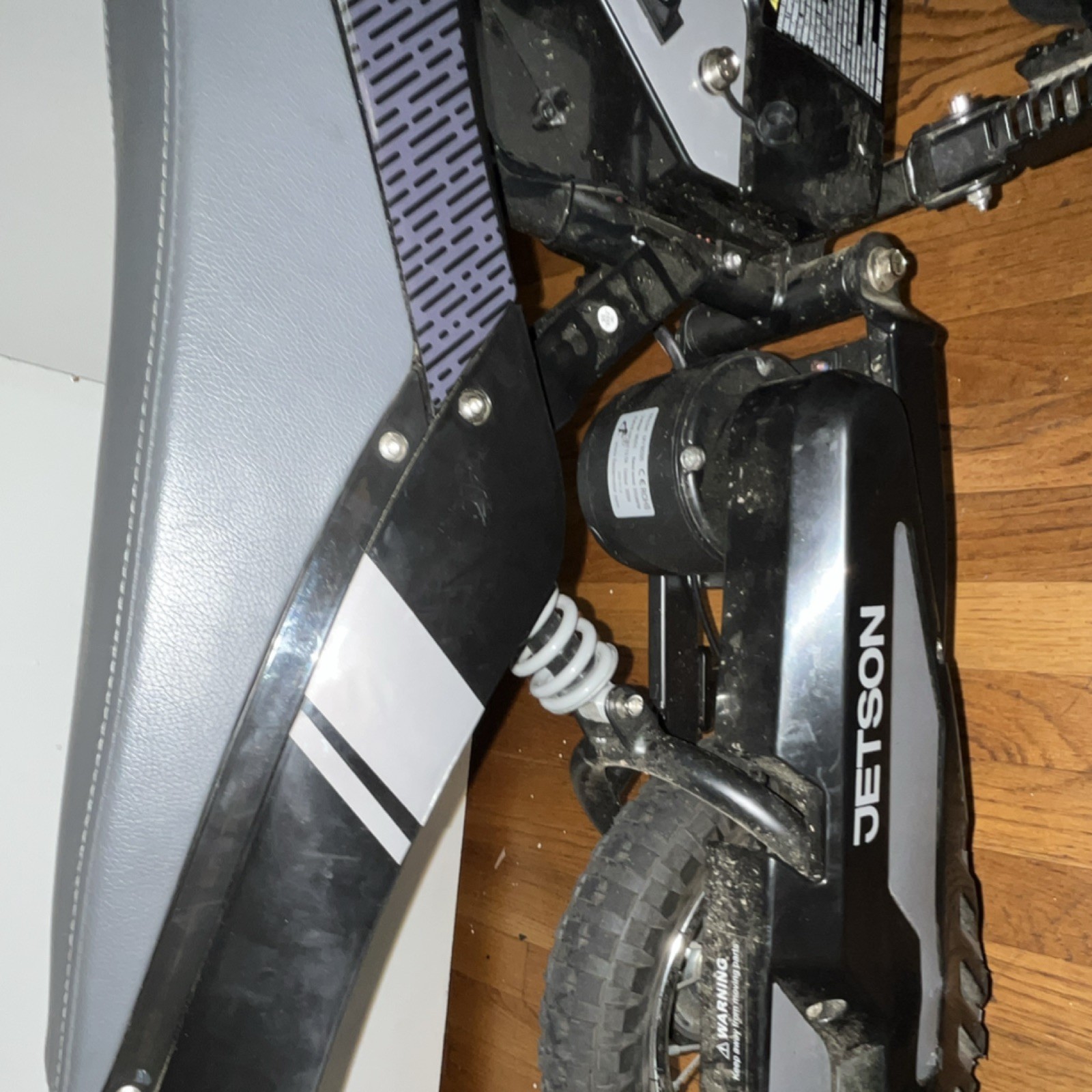 Jetson Electric Ride-On Motorcycle Black